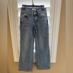 RSQ Girls Low Rise Wide Leg Jeans | Size 7 | Tillys